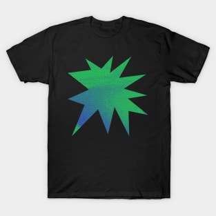 Retro Comic Burst Design T-Shirt